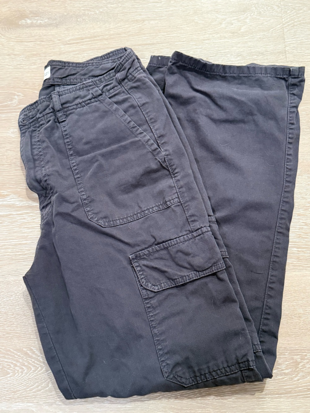 Zara Cargo Pants – Washed Navy